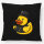 Kissen Quietscheente Schornsteinfeger Gummiente Kaminfeger 40x40cm