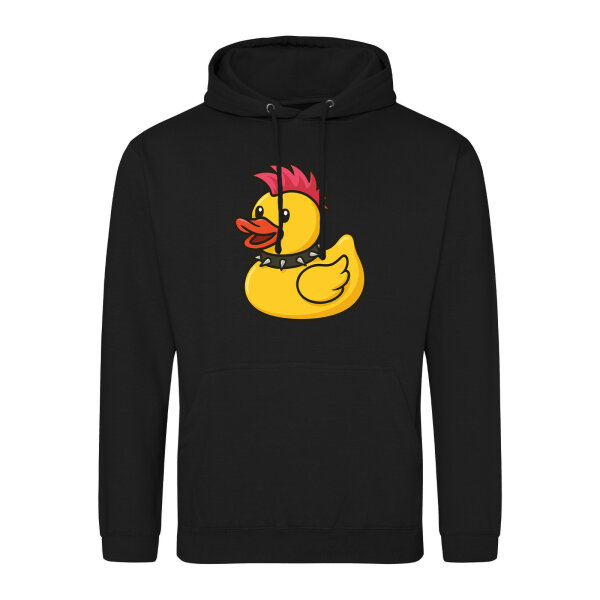 Unisex Hoodie Quietscheente Punk Gummiente Punker