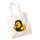 Jutebeutel Quietscheente Rocker Gummiente Biker 10 Liter