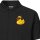 Herren Polo Shirt Quietscheente DJ Gummiente Club-DJ