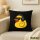 Kissen Quietscheente DJ Gummiente Club-DJ 40x40cm