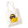 Jutebeutel Quietscheente DJ Gummiente Club-DJ 10 Liter