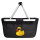 Einkaufskorb faltbar Quietscheente DJ Gummiente Club-DJ 20 Liter Black