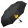 Regenschirm Quietscheente DJ Gummiente Club-DJ 98cm Schwarz
