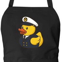 Schürze Quietscheente Kapitän Gummiente...