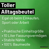 Jutebeutel Quietscheente Kapitän Gummiente Seefahrer 10 Liter