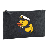 Kulturbeutel Quietscheente Kapitän Gummiente...
