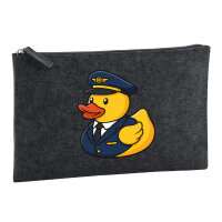 Kulturbeutel Quietscheente Pilot Gummiente...
