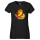 Damen T-Shirt Quietscheente Maurer Gummiente Bauarbeiter