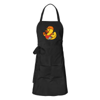 Schürze Quietscheente Maurer Gummiente Bauarbeiter...