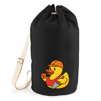 Seesack Quietscheente Maurer Gummiente Bauarbeiter 20...