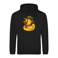Unisex Hoodie Quietscheente Pfadfinder Gummiente...