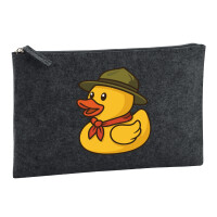 Kulturbeutel Quietscheente Pfadfinder Gummiente...