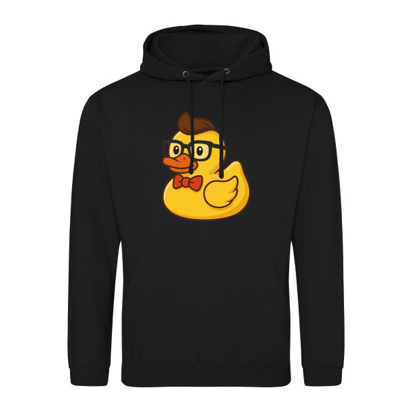 Unisex Hoodie Quietscheente Nerd Gummiente Geek