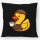 Kissen Quietscheente Barista Gummiente Barkeeper 40x40cm