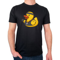 Herren T-Shirt Quietscheente Fitness-Trainer Gummiente Coach