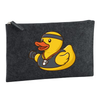 Kulturbeutel Quietscheente Fitness-Trainer Gummiente...