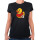 Damen T-Shirt Quietscheente Fußballer Gummiente Fussballspieler