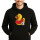 Unisex Hoodie Quietscheente Fußballer Gummiente Fussballspieler