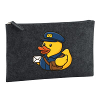 Kulturbeutel Quietscheente Postbote Gummiente...