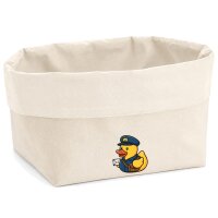 Organizer Quietscheente Postbote Gummiente