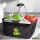 Einkaufskorb faltbar Quietscheente Dinosaurier Gummiente Gärtnerin 20 Liter Black