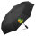Regenschirm Quietscheente Dinosaurier Gummiente Gärtnerin 98cm Schwarz