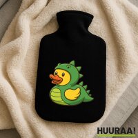 Wärmflasche Quietscheente Dinosaurier Gummiente...