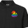 Herren Polo Shirt Quietscheente LGBTQ Pride Comic Gummiente