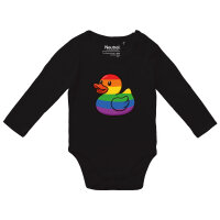 Baby Body Quietscheente LGBTQ Pride Comic Gummiente