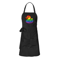 Schürze Quietscheente LGBTQ Pride Comic Gummiente...