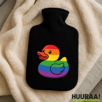 W&auml;rmflasche Quietscheente LGBTQ Pride Comic...