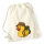 Turnbeutel Quietscheente Wanderer Gummiente Hiking  12 Liter