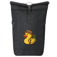 Kurierrucksack Quietscheente Wanderer Gummiente Hiking...