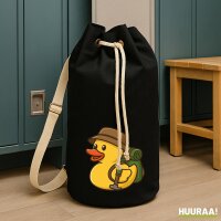 Seesack Quietscheente Wanderer Gummiente Hiking  20 Liter...