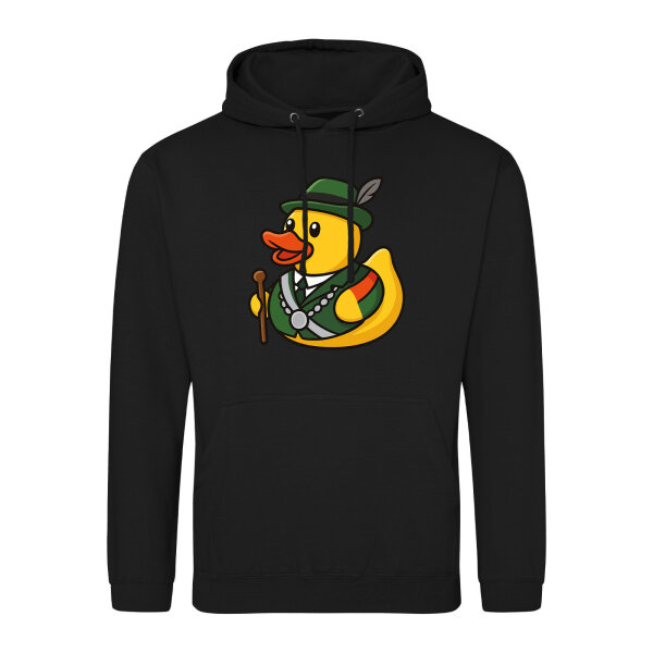 Unisex Hoodie Quietscheente Schützenkönig Gummiente Schützenfest