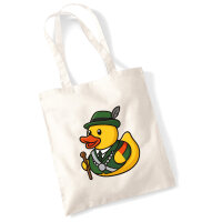 Jutebeutel Quietscheente Schützenkönig...
