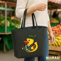 Filz Shopper Quietscheente Schützenkönig...