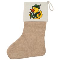 Weihnachtsstrumpf Quietscheente Schützenkönig...