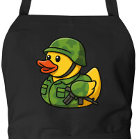 Schürze Quietscheente Soldat Gummiente Bundeswehr...