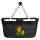 Einkaufskorb faltbar Quietscheente Soldat Gummiente Bundeswehr 20 Liter Black