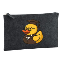 Kulturbeutel Quietscheente Professor Gummiente Lehrer 1...