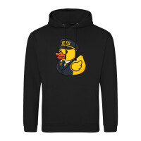 Unisex Hoodie Quietscheente Taxi-Fahrer Gummiente Chauffeur