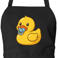 Schürze Quietscheente Baby Gummiente Säugling...