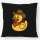 Kissen Quietscheente Cowboy Gummiente Wilder Westen 40x40cm