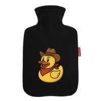 Wärmflasche Quietscheente Cowboy Gummiente Wilder...