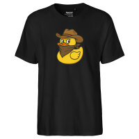 Herren T-Shirt Quietscheente Bandit Gummiente Räuber