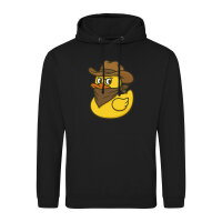 Unisex Hoodie Quietscheente Bandit Gummiente Räuber