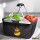 Einkaufskorb faltbar Quietscheente Bandit Gummiente Räuber 20 Liter Black