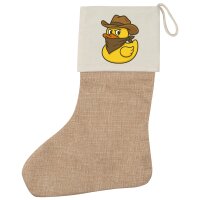 Weihnachtsstrumpf Quietscheente Bandit Gummiente...